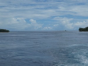 Abschied von Rangiroa