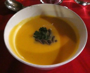 Kürbissuppe
