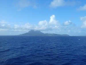 Bora Bora in Sicht
