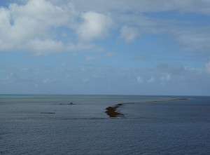 Anfahrt auf Bora Bora
