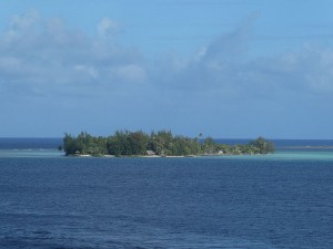 Anfahrt auf Bora Bora