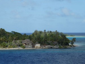 Anfahrt auf Bora Bora