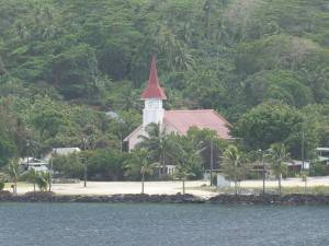 Anfahrt auf Bora Bora