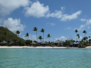 schönster Strand von Bora Bora