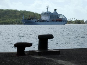 Aranui 5 vor Bora Bora