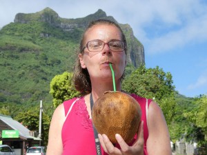 Kokosnuss auf Bora Bora