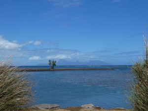 Blick nach Moorea