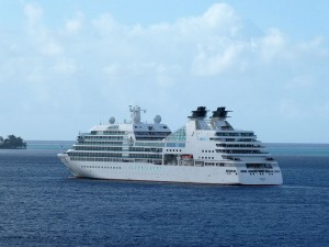 Seabourn Sojourn in Bora Bora