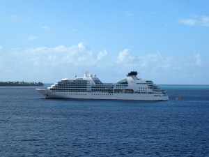 Seabourn Sojourn in Bora Bora