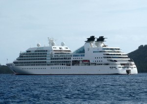 Seabourn Sojourn in Bora Bora