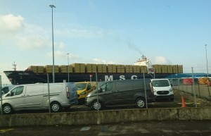 nein, das ist nicht unser MSC Schiff