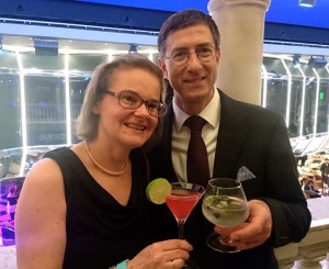 beim Cocktail vor der Taufe