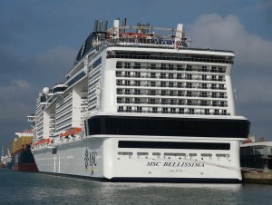 MSC Bellissima in Southampton