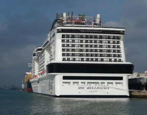 MSC Bellissima in Southampton