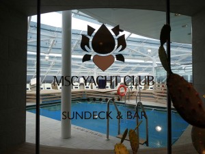 MSC Yacht Club Sundeck