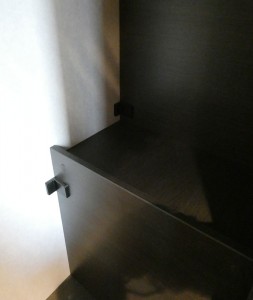Lüftungsbox im Schrank