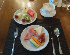 Frühstück im Hotel