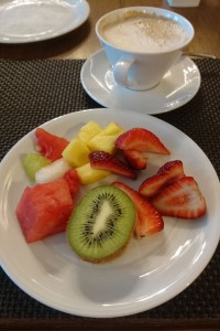 Frühstück im Hotel