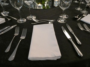 Abendessen im Hotel