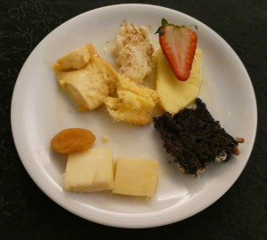 Dessertauswahl