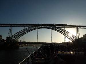 Fahrt zum Sonnenuntergang