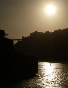 Fahrt zum Sonnenuntergang