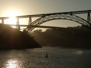 Fahrt zum Sonnenuntergang