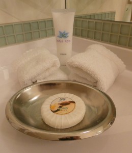 Bodylotion und Seife