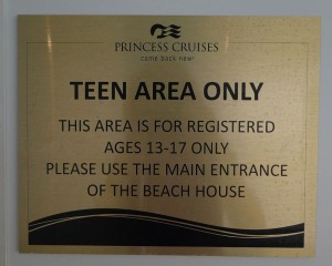 Teens Outside Lounge