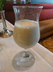 Chilled Blended Coconut Soup