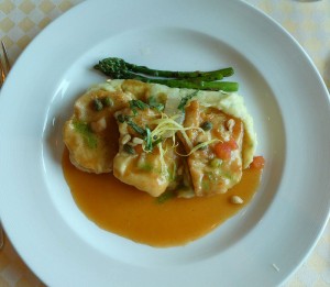 Scaloppine di Pollo, Salsa di Limoncello con Rosmarino