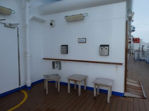 Promenadendeck Raucher