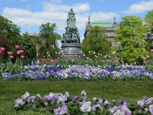 Park mit Katharina der Großen