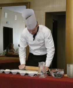 Teig ausrollen