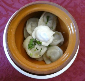 Pelmeni aus der Küche