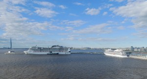 MSC Meraviglia und Viking Jupiter