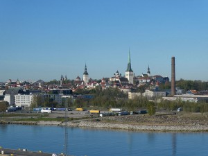 Blick auf Tallinn