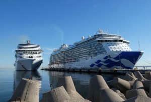 MSC Meraviglia und Regal Princess