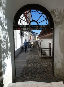 schmale Gasse