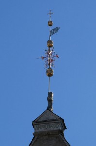 Spitze des Rathauses