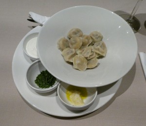 Pelmeni mit Lammfüllung