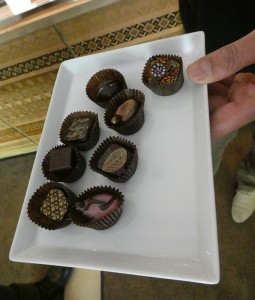 Pralinenauswahl