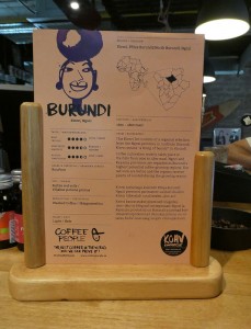 Kaffee aus Burundi
