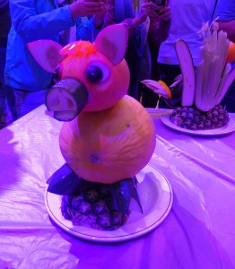 Obst- und Gemüseschnitzen
