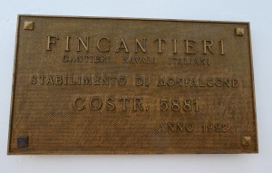 Bauschild Werft