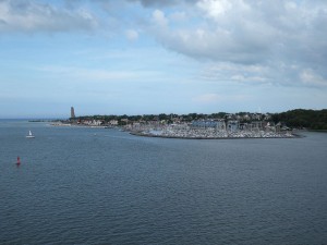 Blick auf Laboe