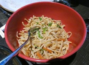 Hauptreise... chinesische Chow Mein