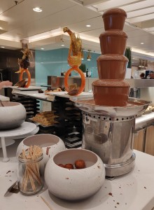 Schokobuffet im Kings Court