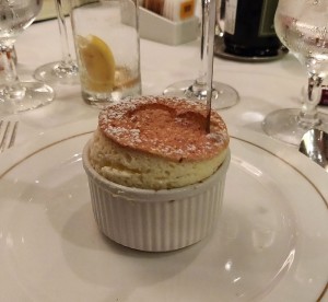 Vanilla Lemon Soufflé mit Herz