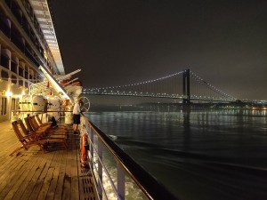 Durchfahrt durch die Verrazzano Narrows Bridge